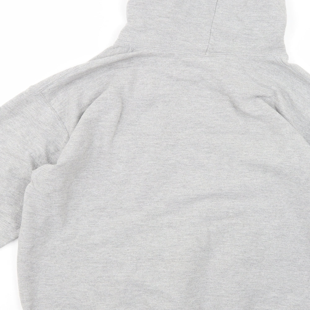 Gildan Womens Grey Cotton Pullover Hoodie Size M Pullover - Ed Sheeran