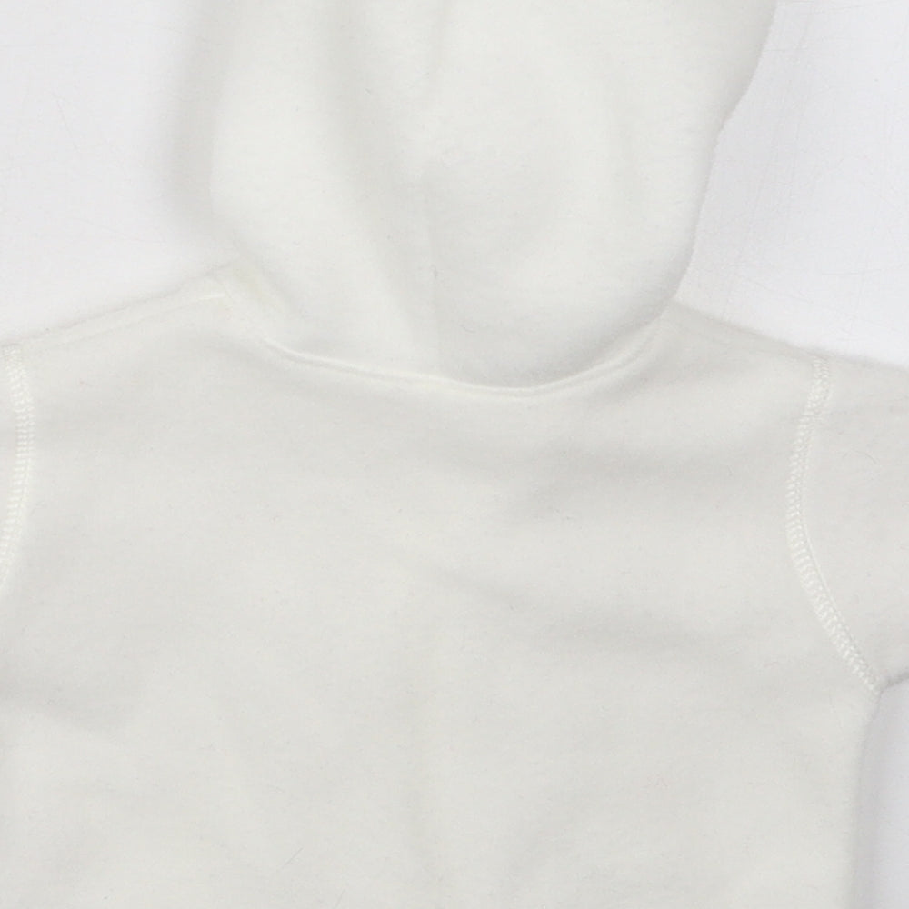 Mothercare Girls White Jacket Size Newborn Button