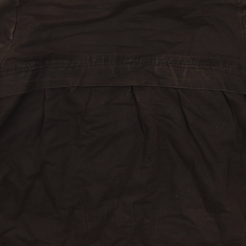NEXT Womens Brown Jacket Coat Size 10 Zip
