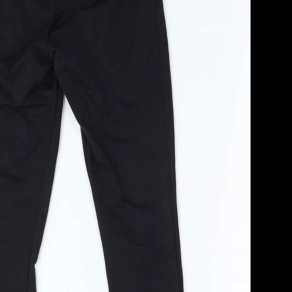 DOMYOS Womens Black Polyester Compression Leggings Size S L18 in Athletic