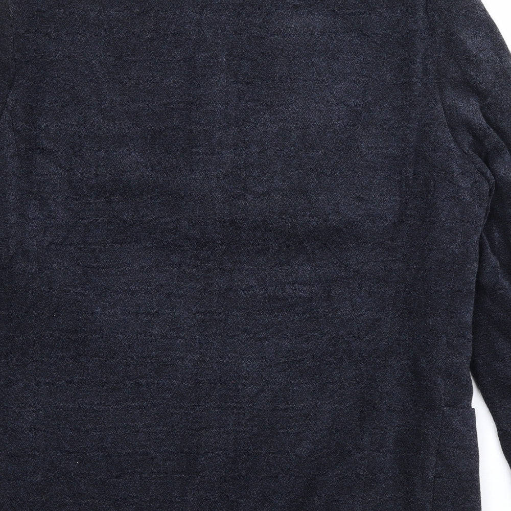 Marks & Spencer Mens Blue Viscose Jacket Blazer Size M