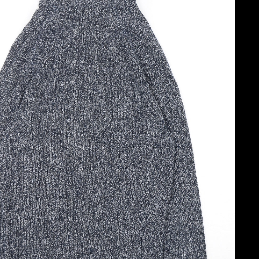 NEXT Mens Blue Cotton Pullover Hoodie Size S