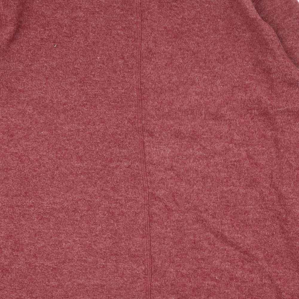 Yessica Womens Red Polyester Pullover Sweatshirt Size L Pullover