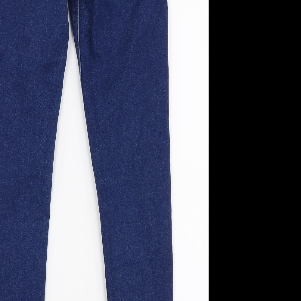 Denim Co Girls Blue Cotton Jegging Jeans Size 10-11 Years Slim Pullover