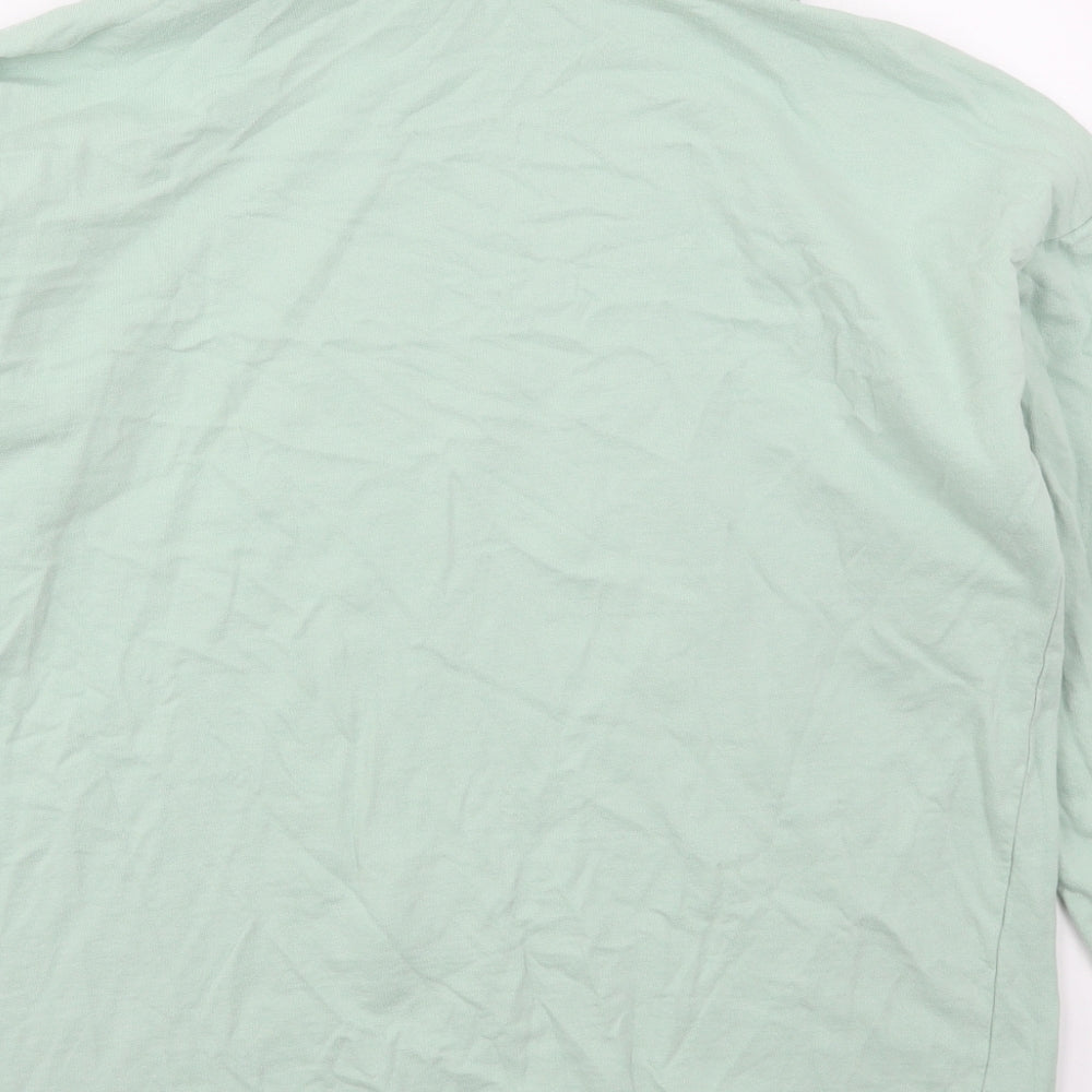 Capsule Womens Green Cotton Pullover Sweatshirt Size 20 Pullover