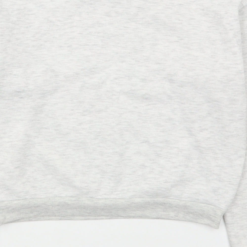 Primark Girls Grey Polyester Pullover Sweatshirt Size 10-11 Years Pullover
