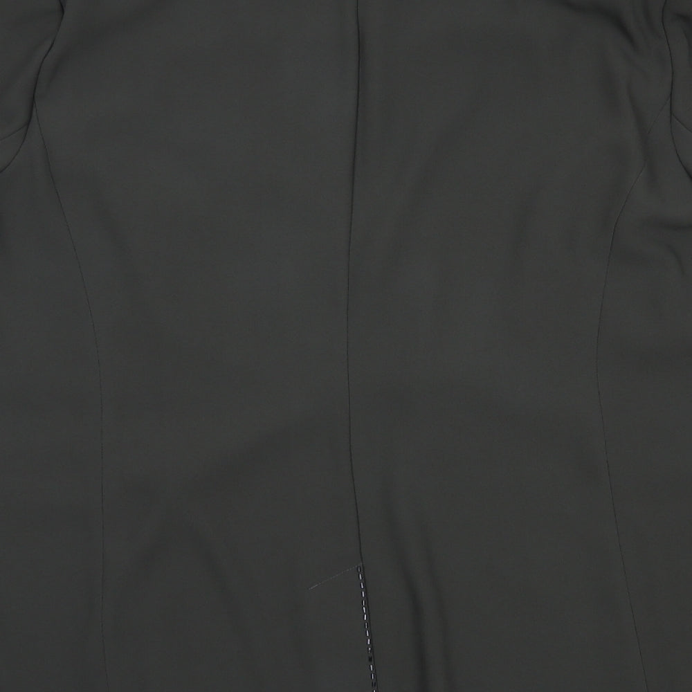 Mark Angelo Womens Grey Jacket Blazer Size 20 Button