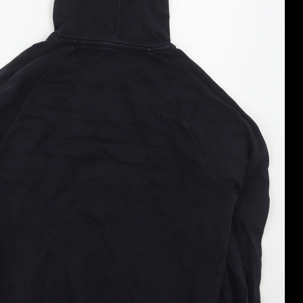 Payinga Mens Black Cotton Pullover Hoodie Size S - Origin