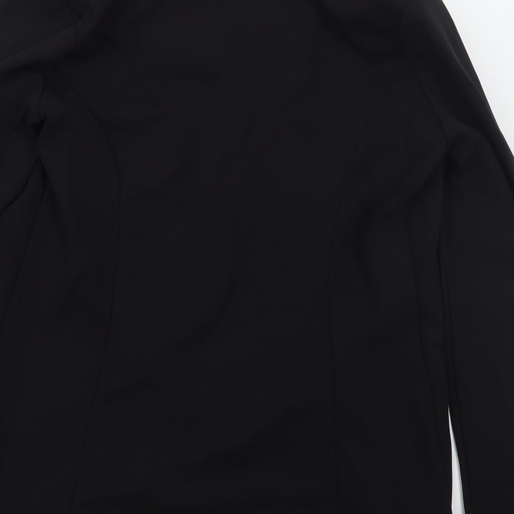 Paula D'Oro Womens Black Jacket Size S