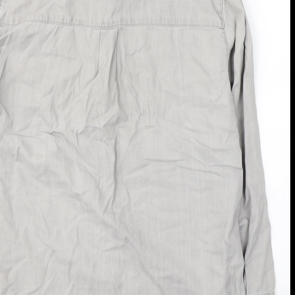 NEXT Womens Grey Jacket Size 8 Button