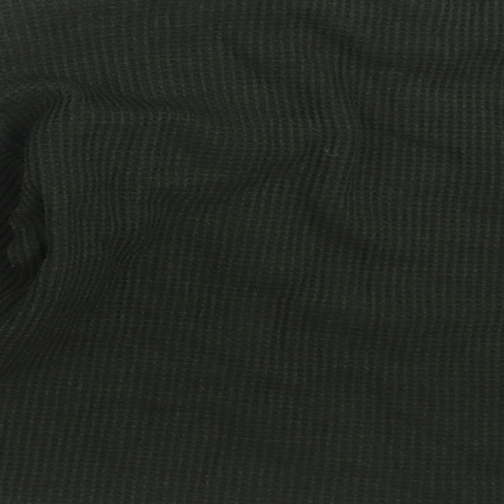 Zara Girls Green Polyester Pullover Sweatshirt Size 6 Years Pullover - Cropped