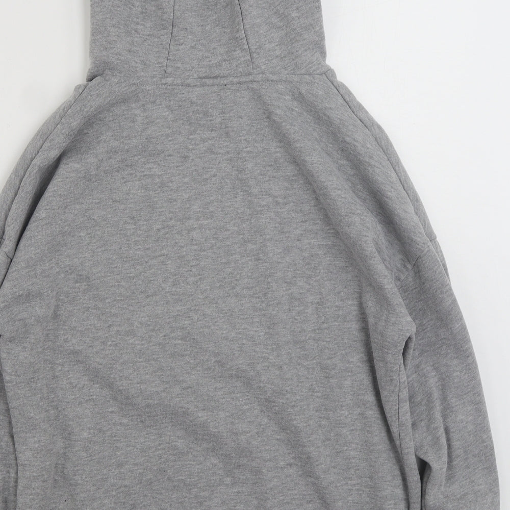Dunnes Stores Womens Grey Polyester Pullover Hoodie Size S Pullover
