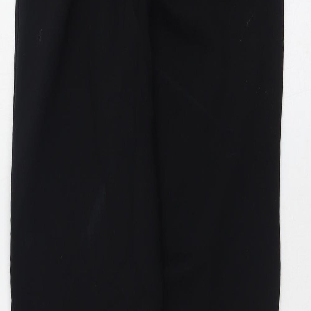 Miss Selfridge Womens Black Polyester Jegging Trousers Size 8 L24 in Regular