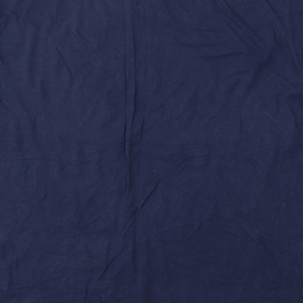Teepublic Mens Blue Cotton T-Shirt Size XL Round Neck - Painter print