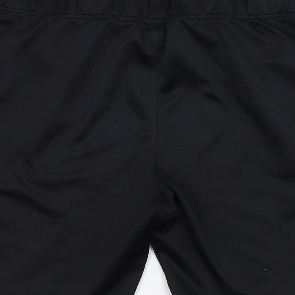 Dunnes Stores Mens Black Polyester Sweat Shorts Size 28 in L7 in Regular