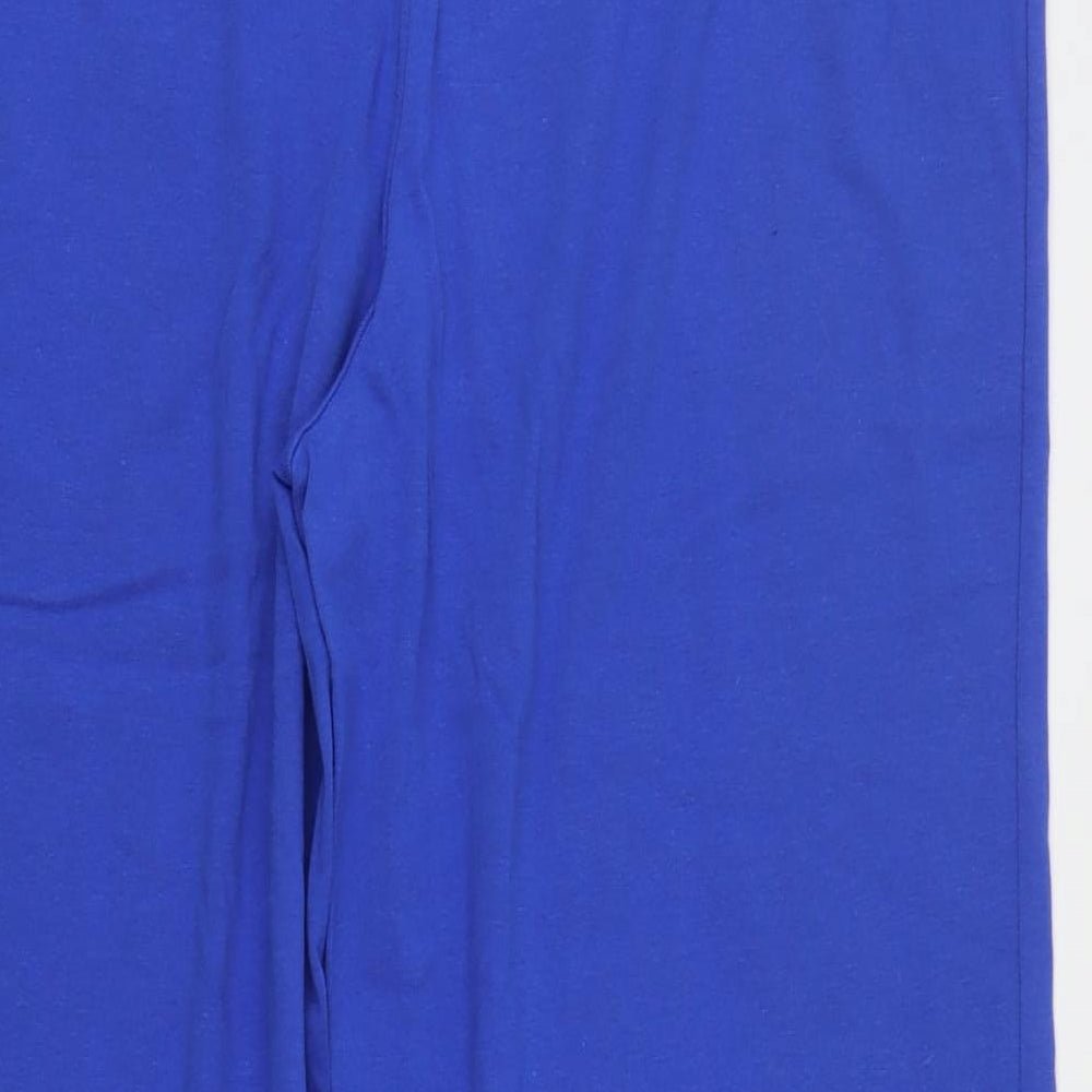 Style Inc Womens Blue Cotton Sweatpants Trousers Size 2XL L31 in Regular Drawstring