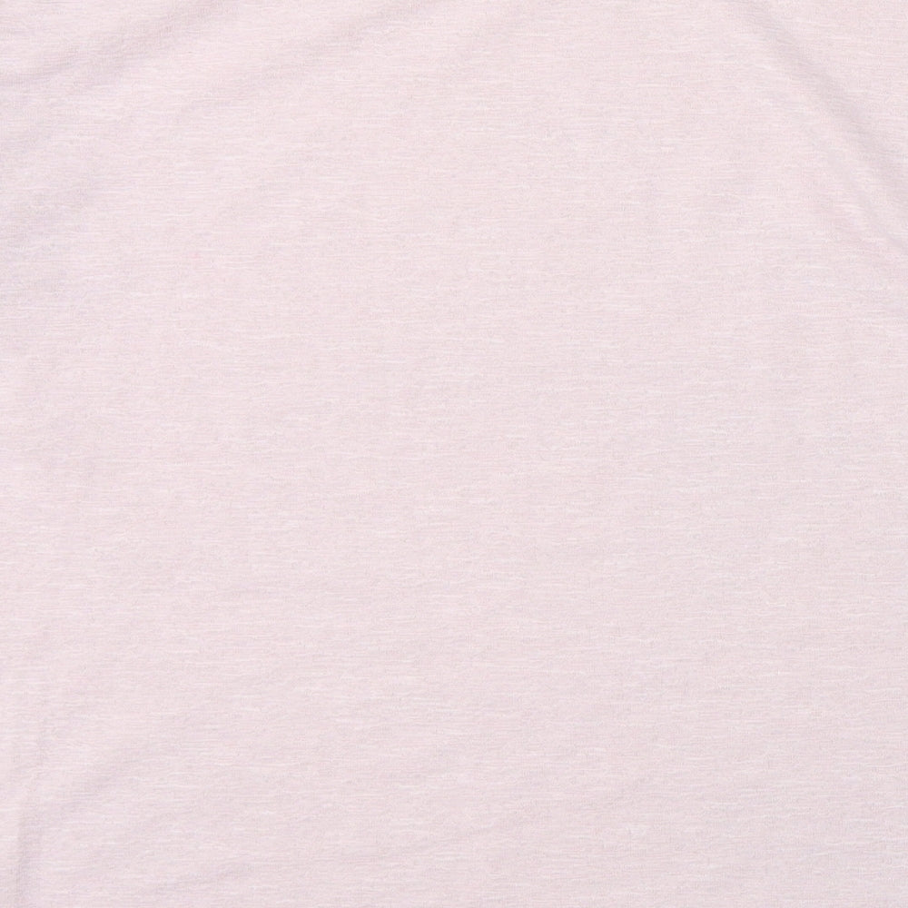 Dunnes Stores Womens Pink Polyester Pullover Sweatshirt Size M
