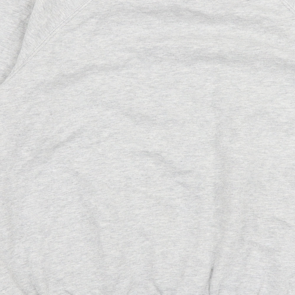 NEXT Girls Grey 100% Cotton Pullover Sweatshirt Size 11 Years Pullover