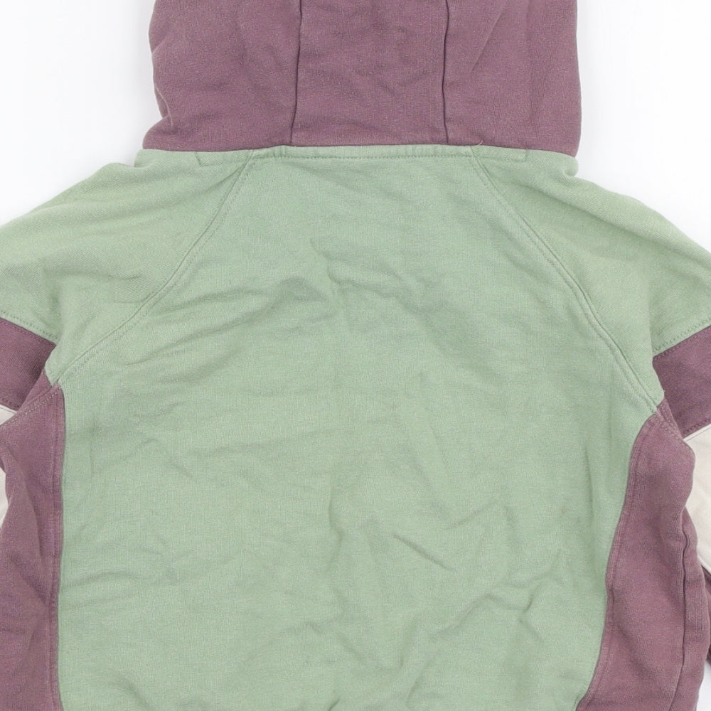 NEXT Girls Multicoloured Cotton Pullover Hoodie Size 9 Years Pullover