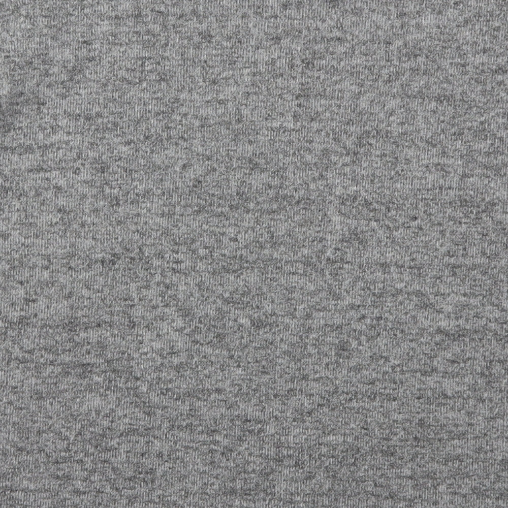 F&F Womens Grey Mock Neck Polyester Pullover Jumper Size 14