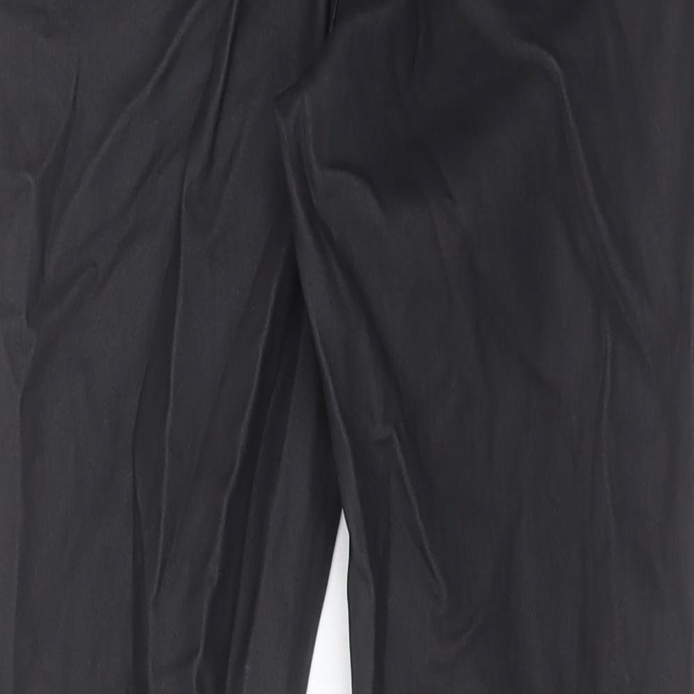 New Look Womens Black Nylon Skinny Jeans Size 10 L26 in Regular Button