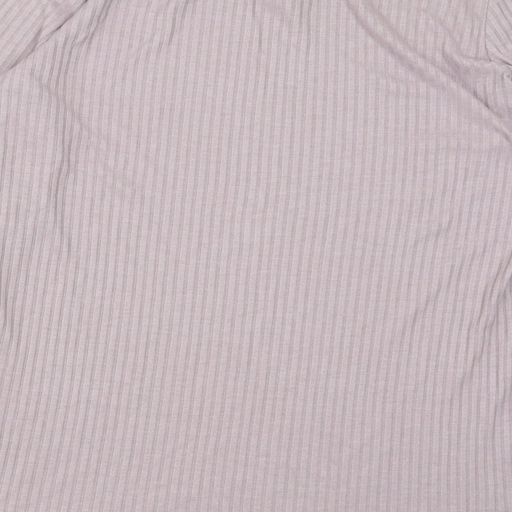 NEXT Womens Purple Roll Neck Viscose Pullover Jumper Size 14