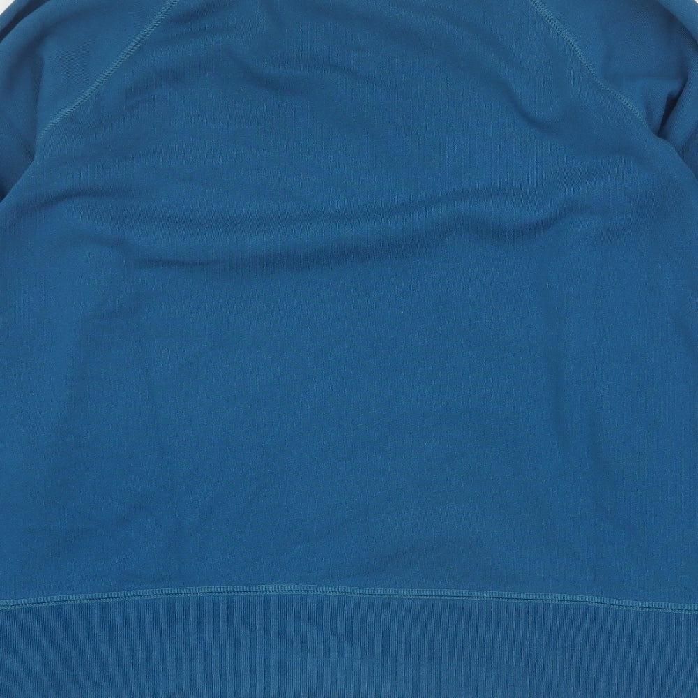 Gap Womens Blue Cotton Pullover Sweatshirt Size S Pullover