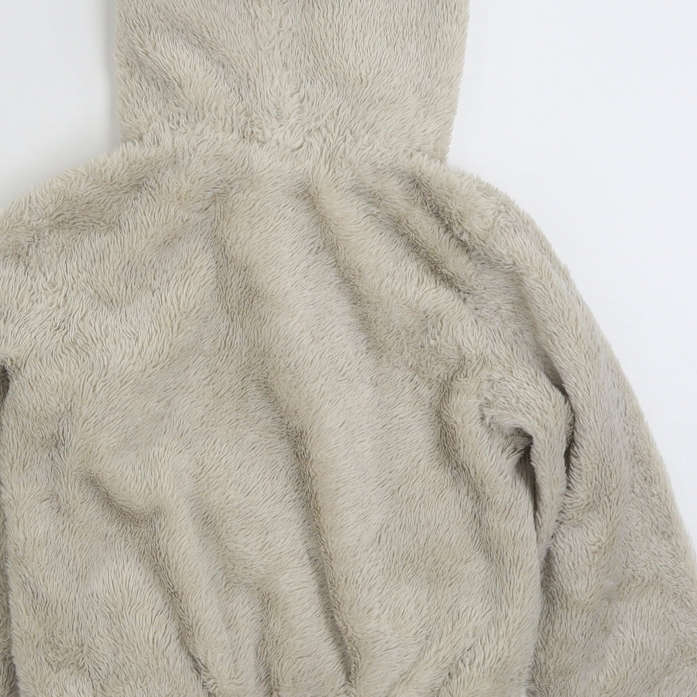 NEXT Girls Beige Jacket Size 9 Years Zip