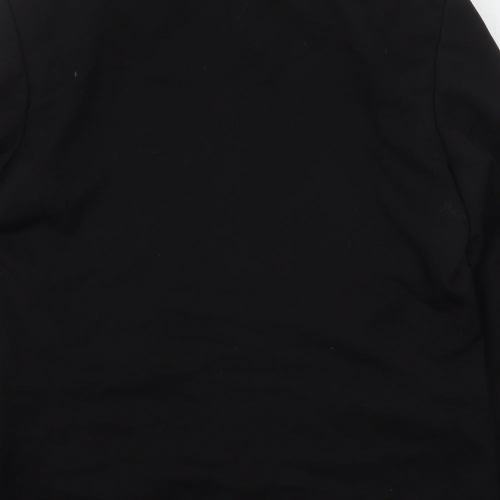 Taylor & Reece Mens Black Polyester Jacket Suit Jacket