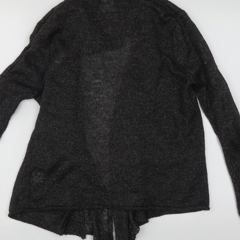 IZ Womens Green V-Neck Acrylic Cardigan Jumper Size S