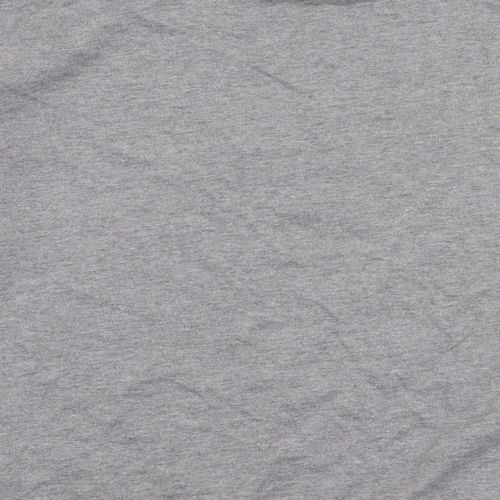 CS Mens Grey Polyester Pullover Sweatshirt Size M