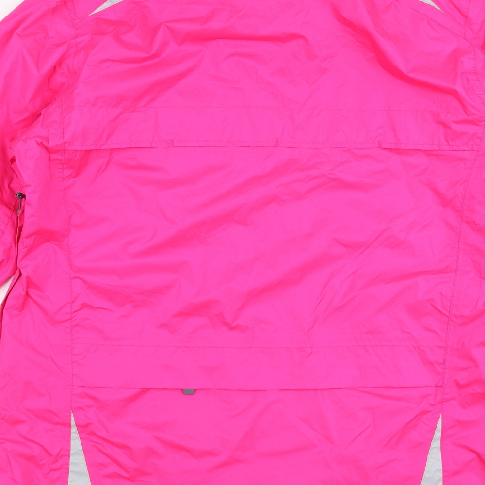 Crane Womens Pink Jacket Size L Zip