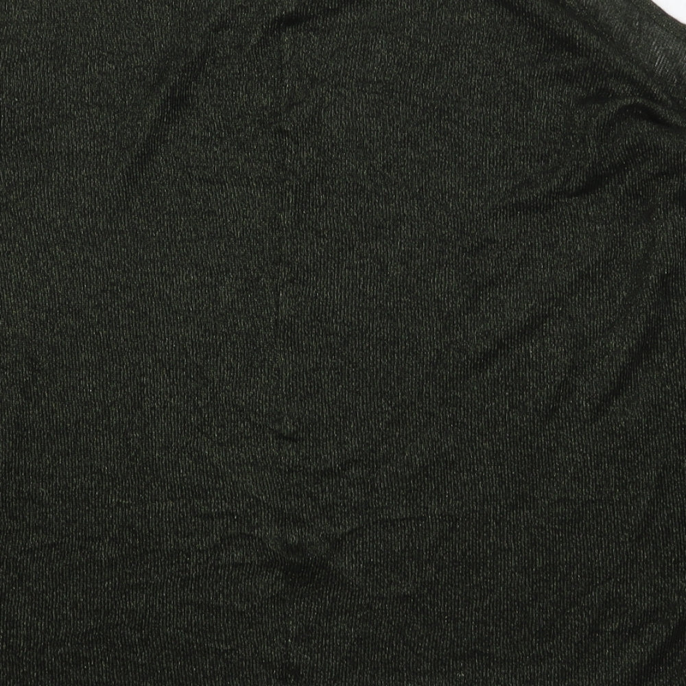 NEXT Womens Green Round Neck Polyester Pullover Jumper Size 12