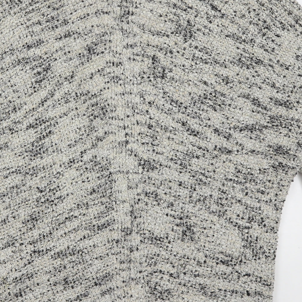 Atmosphere Womens Beige V-Neck Polyester Cardigan Jumper Size 6