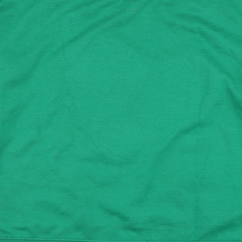 M&Co Womens Green Polyester Pullover Sweatshirt Size 14 Pullover - Love