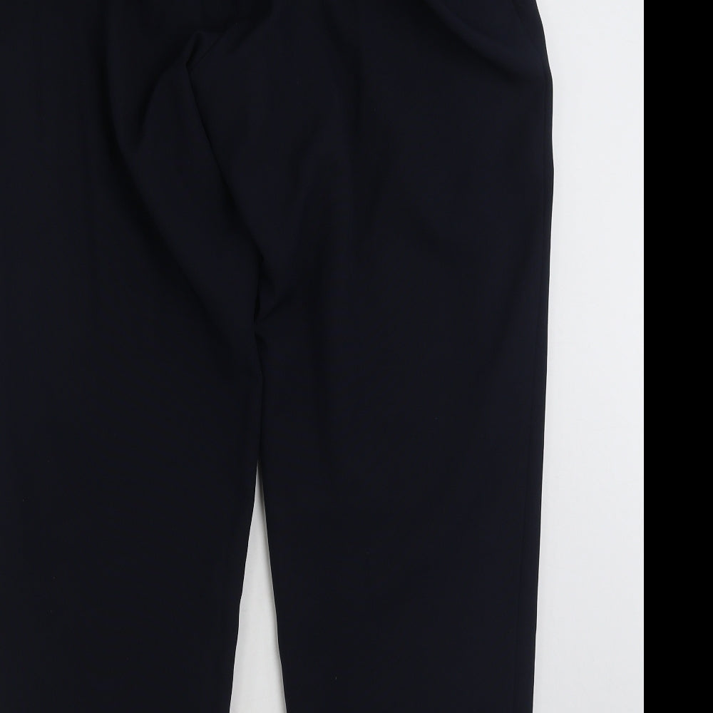 SIARA of Manchester Womens Blue Polyester Trousers Size 20 L29 in Regular