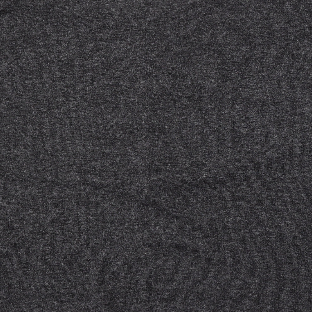 Atmosphere Womens Grey Round Neck Polyester Pullover Jumper Size 10