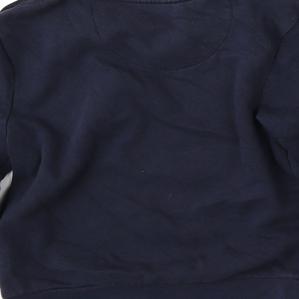 George Boys Blue Cotton Pullover Sweatshirt Size 5-6 Years