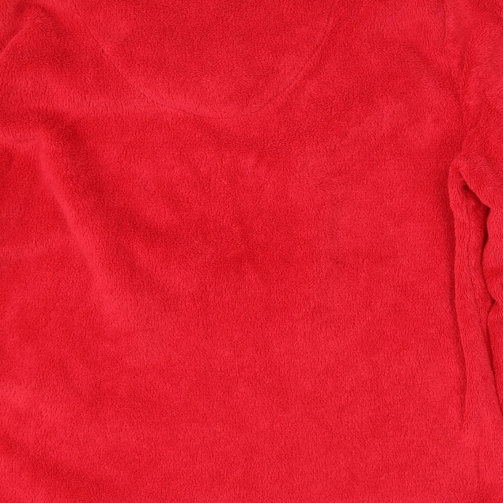 Secret Possesions Womens Red Polyester Top Pyjama Top Size S