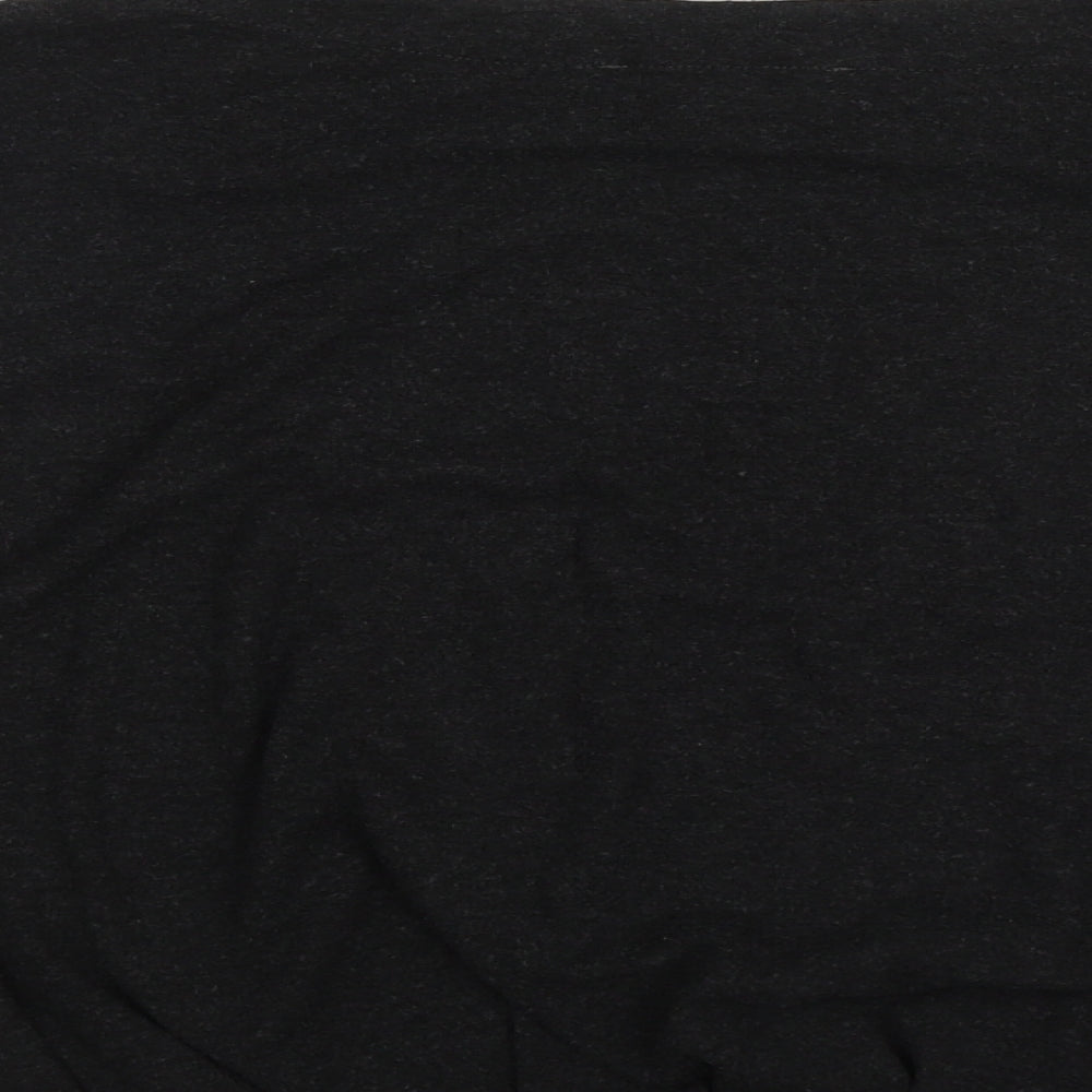 NEXT Womens Grey Scoop Neck Polyester Pullover Jumper Size 6