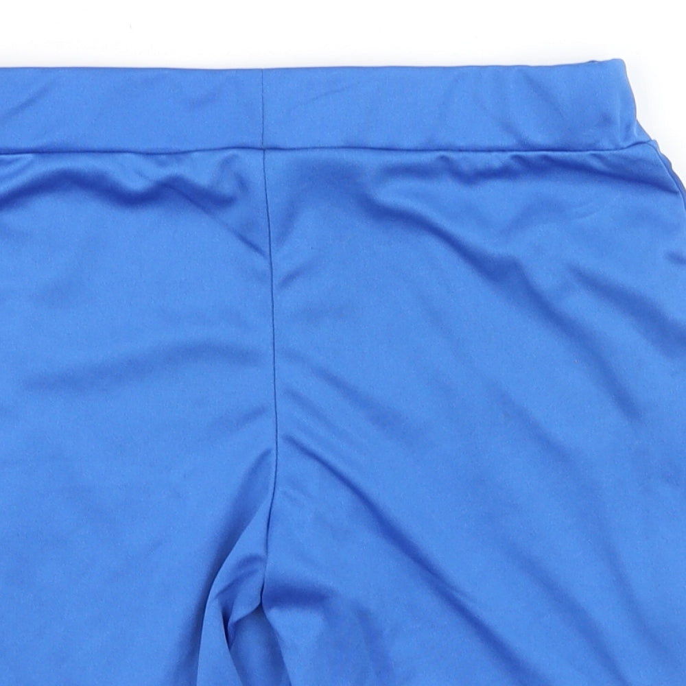 Dunnes Stores Boys Blue Polyester Sweat Shorts Size 8-9 Years Regular