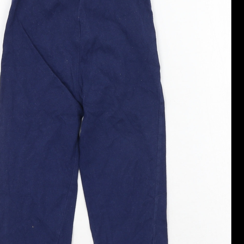 Primark Girls Blue Cotton Jegging Trousers Size 2 Years Regular
