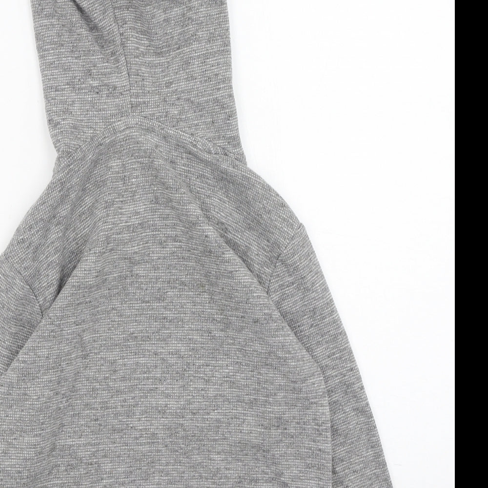 Gap Boys Grey Cotton Pullover Hoodie Size S