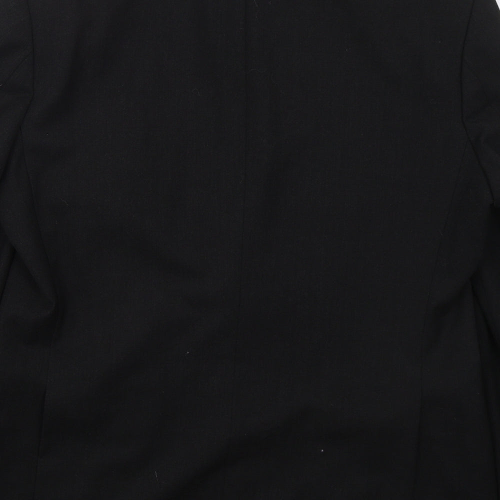 Marks & Spencer Mens Grey Wool Jacket Suit Jacket Size 40