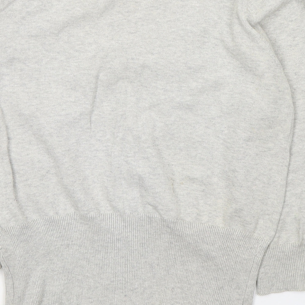 Atmosphere Womens Grey Round Neck Acrylic Cardigan Jumper Size 12