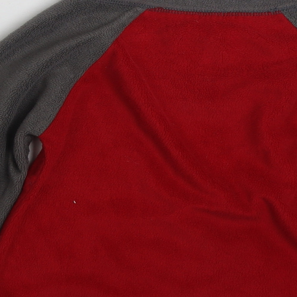 Dunnes Stores Boys Red 100% Polyester Pullover Sweatshirt Size 5-6 Years Pullover - Christmas