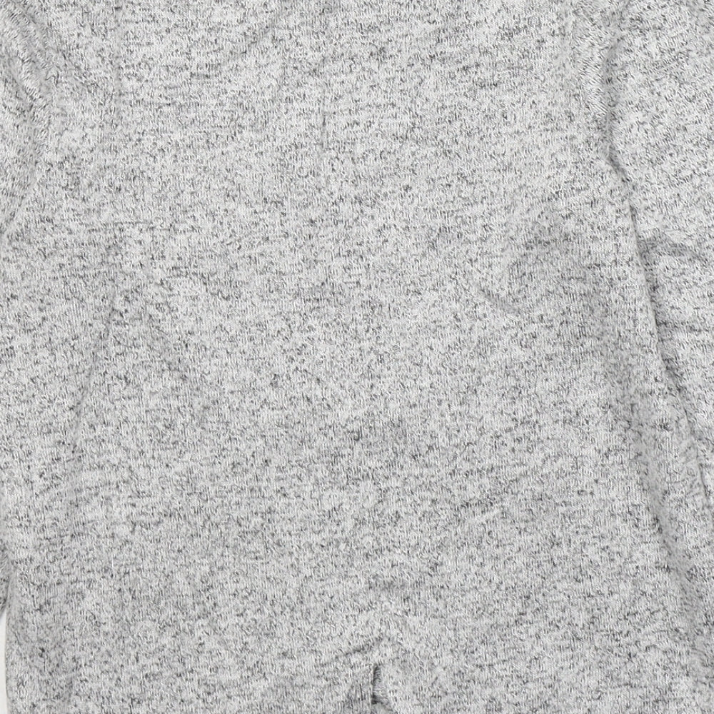 Ilovegirlswear Girls Grey Round Neck Polyester Pullover Jumper Size 9 Years Pullover - Stay Magical