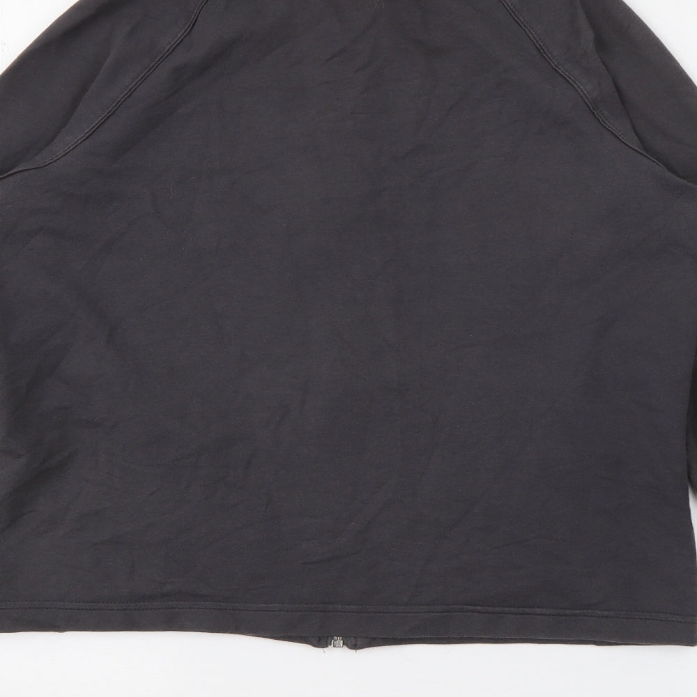 Marks and Spencer Womens Grey Jacket Size 12 Zip