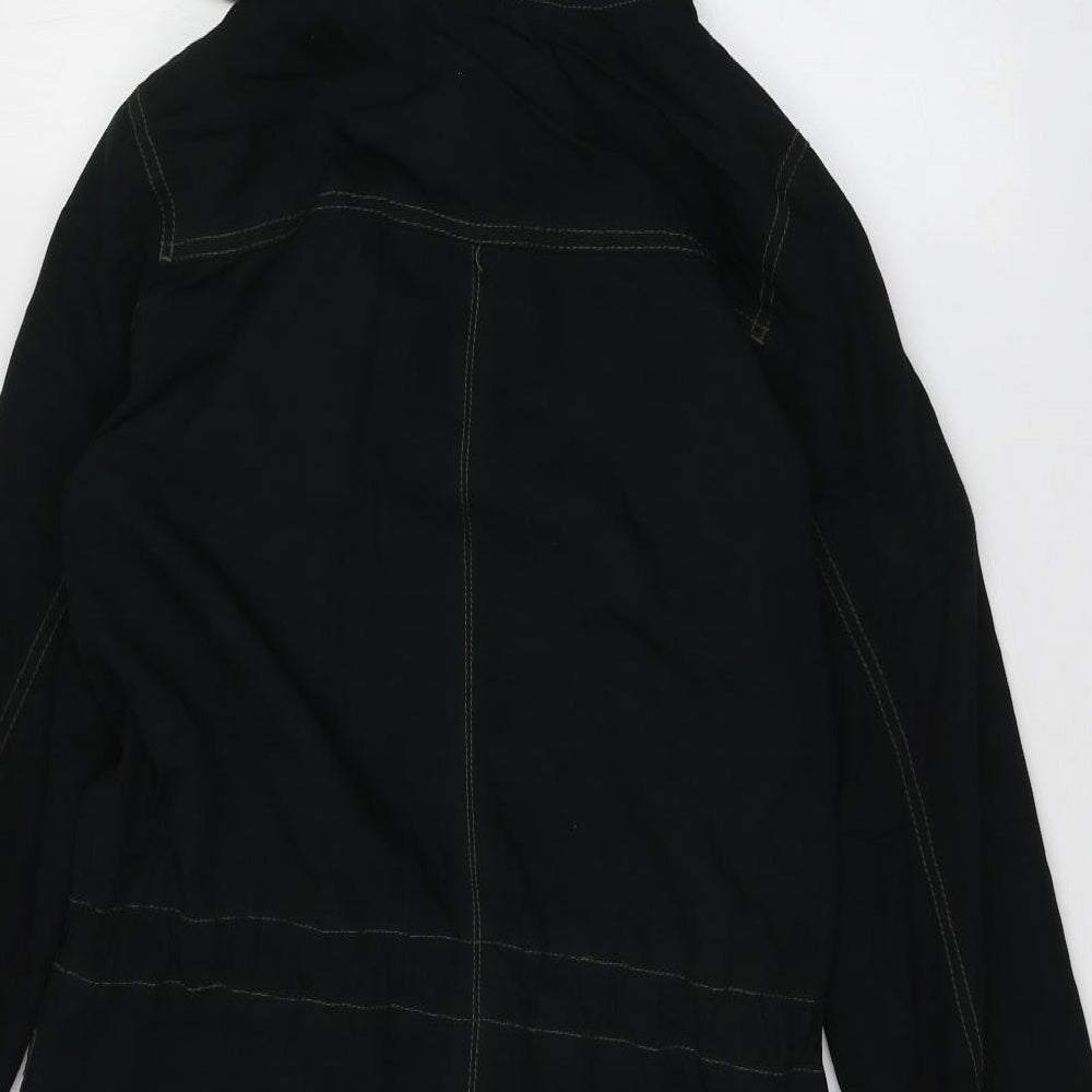 H&M Womens Green Parka Jacket Size 8