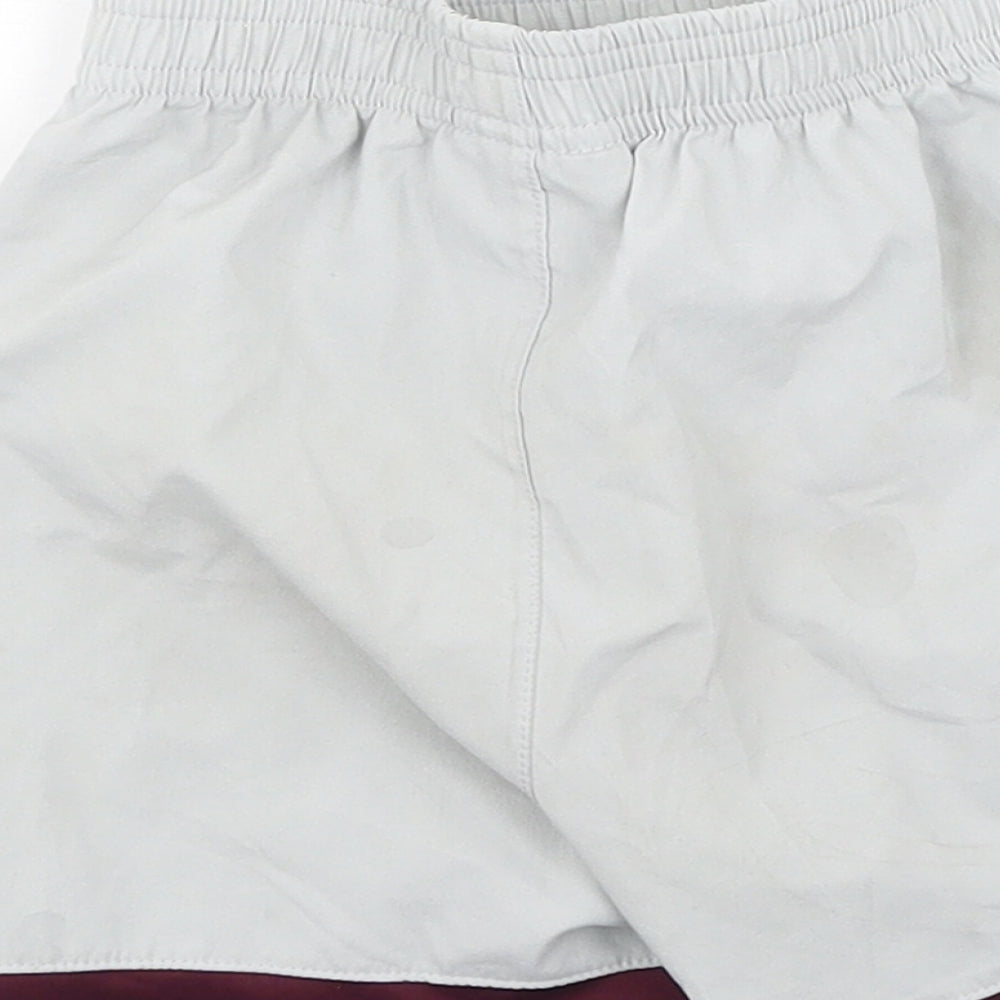 Umbro Boys Grey Polyester Sweat Shorts Size 2-3 Years Regular